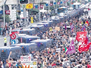 MANIFESTACION ESPAÑA CONGRESO