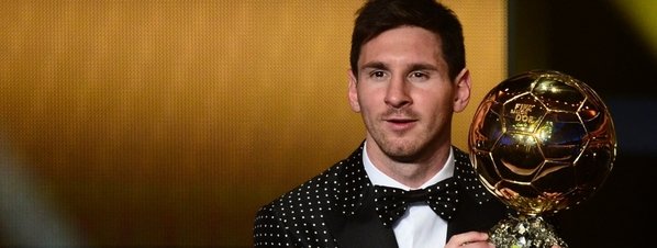 MESSI GANA BALON DE ORO